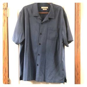 Deep blue Tommy Bahama men’s shirt